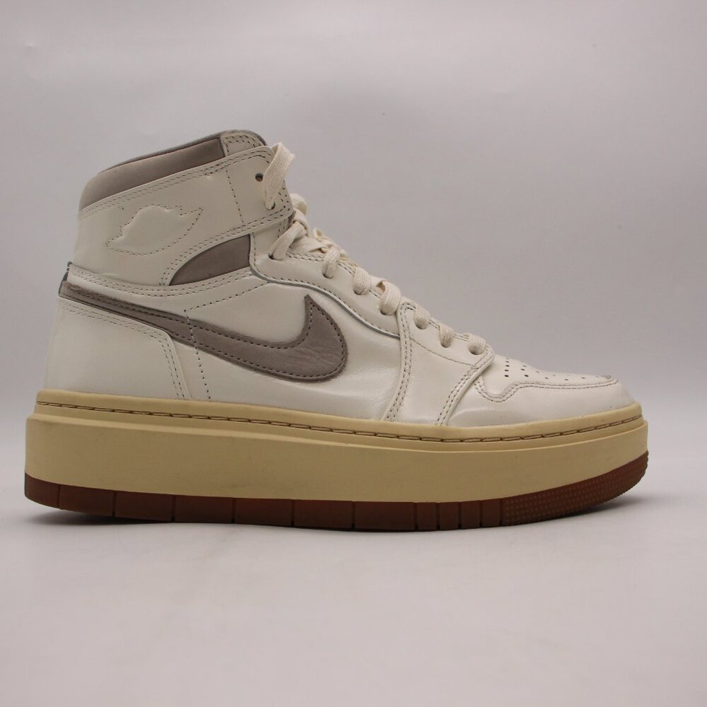 Nike AirJordan 1 Women's Size 9.5 Elevate Sail College Grey Sneaker DZ3744-100